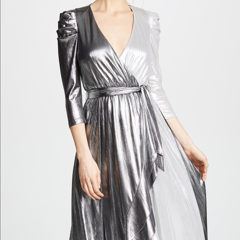 Retrofete Flora Wrap Dress Size Small-NWT